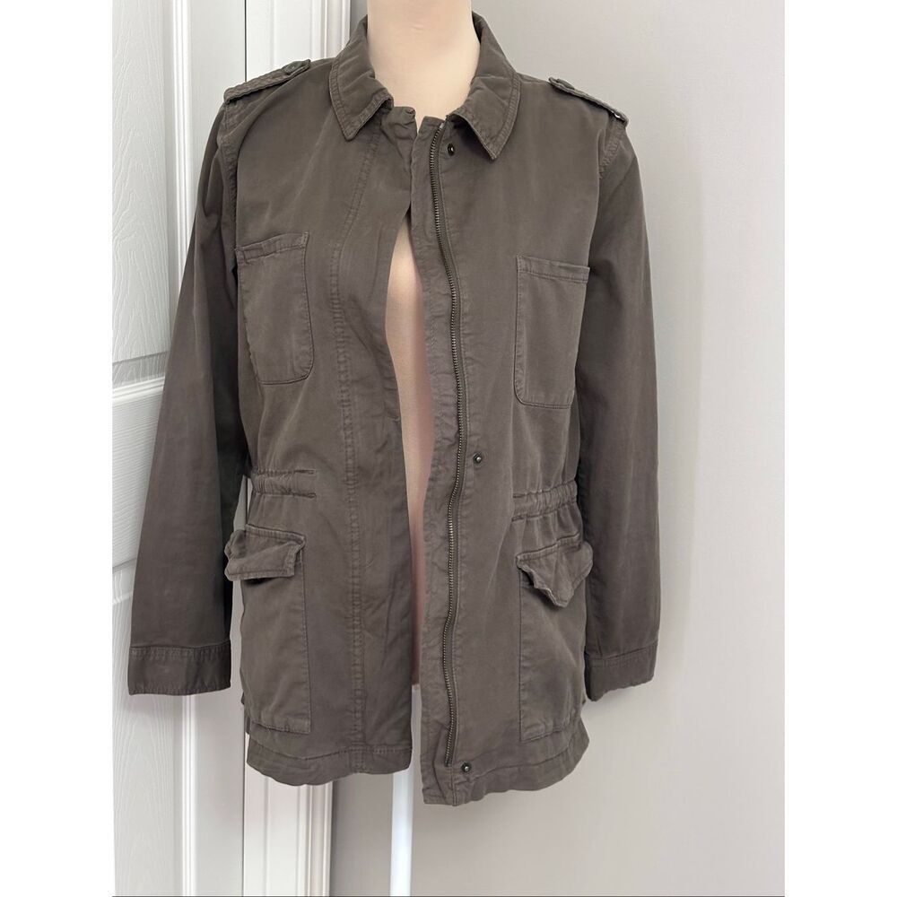 Hinge military utility jacket